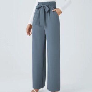 Halara, Paper Bag Pants, M, IN GRAY